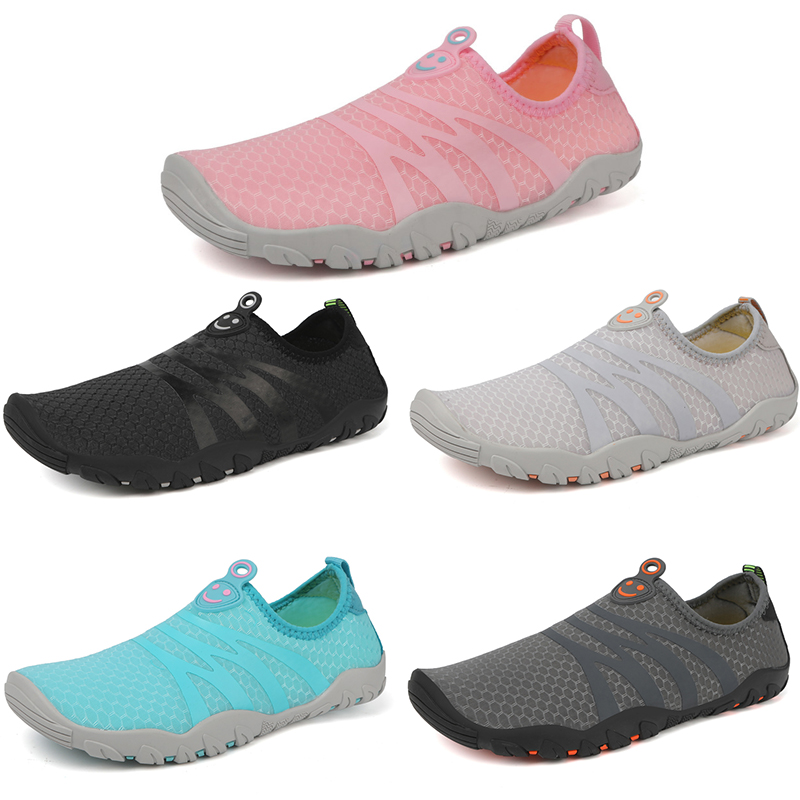 

2023 Multi colorful beach casual shoes breathable men black gray blue pink men trainers outdoor sneakers