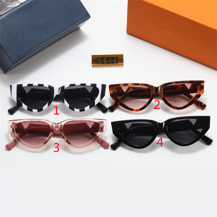 

women designer sunglasses brand sunglasses for men New trend fashion cat-eye sunglasses driving Europe and the United States small frame sunglasses 2644