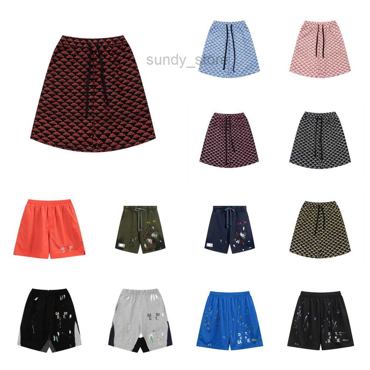 

Hot Galleryes Dept Mens Shorts Designer Pants Sweat Pant Trend Pure Short Loose Casual Letter Printed Cotton, 37