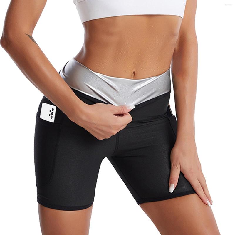 

Active Shorts Women'S Sweat Pants Women Stovepipe 3 Point Fitness Pocket Yoga Features: Mens Cotton, Black
