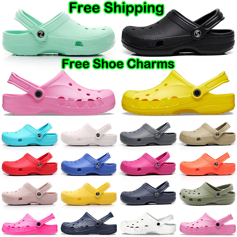 

Croc designer sandals for men women classic clog baya sandal triple pink black white slides sliders beach slippers mens womens clogs slide outdoor slipper shoes, Item#22
