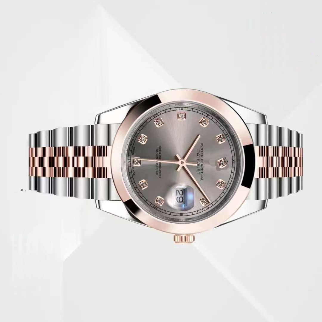 

Luxury automatic mechanical watch Classic watch 41mm all stainless steel swimming sapphire sports watches, No box 1