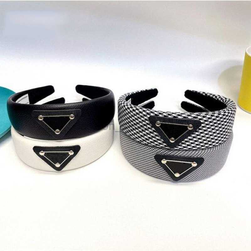 

Cashmere Headband Designer Hair Bands Triangle P Hair Hoop Brands Clasp For Women Girls Fashion Jewelry Hair Accessories Wholesale