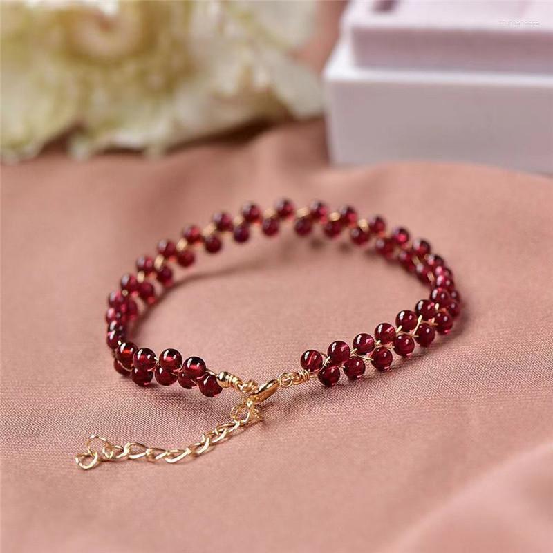 

Strand Beaded Strands High End Natural Stone Freshwater Pearls Bracelets Femme Braided Yoga Women Friendship Bracelet Bangle Bohemian Jewel