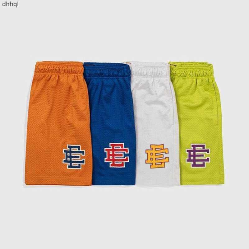 

EE American Shorts West Coast Fashion Casual Shorts Men's and Women's Sports Large Hip HopEW, Red