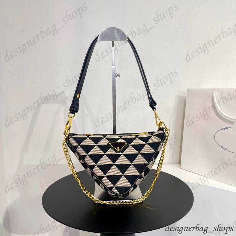 

designer bag shoulder bag luxurys handbags bags triangle shoulder bag leather bag canvas bag two in one dual purpose bag designer women bag wallet 230611, Pink