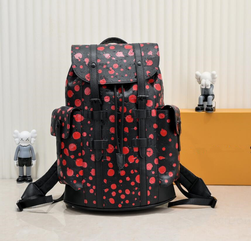 

23SS Quality Unisex Backpack Travel Bag Fashion Graffiti Letter Backpack School Bags Leather Mens Travel Bag Luggage Bag Duffel Bags Women Fitness Yoga Bag Totes, As picture