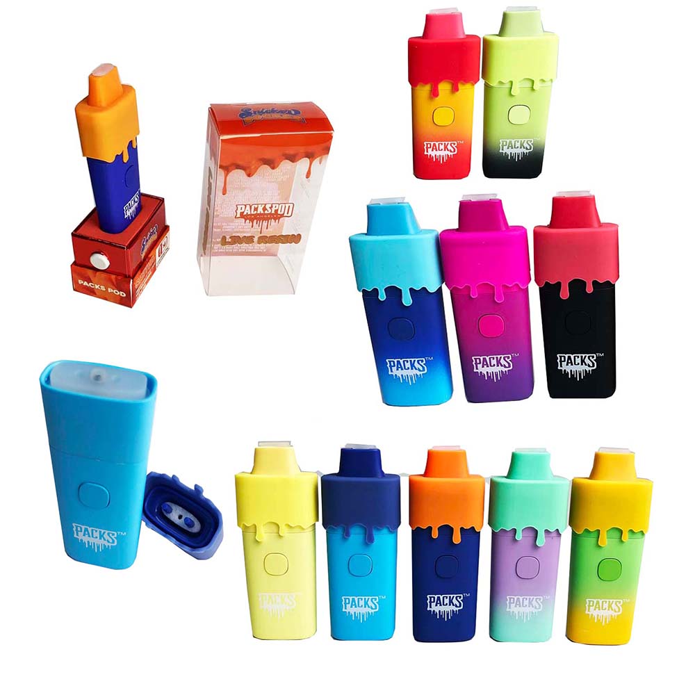 

Packspod Packwoods Disposable vape pens 2.0ml E-cigarettes 380mAh Rechargeable Battery 2 gram not pre filled Vaporizer with Plastic packaging