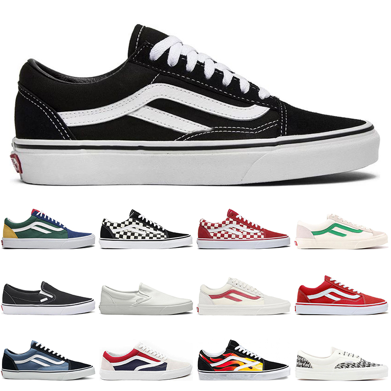 

Van Shoes Canvas Casual Shoe Old Skool Designer Platform skateboard Trainers Black White Outdoor Sneakers Dhgate Shoe Mens Womens 36-44