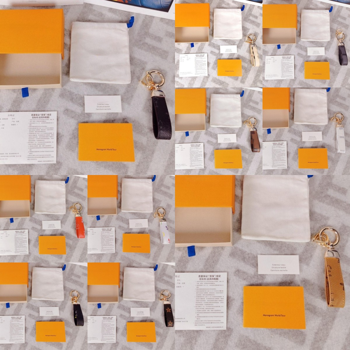 

High Quality leather Keychain Classic Exquisite Luxury Designer Car Keyring Zinc Alloy Letter Unisex Lanyard Gold Black Metal Small Jewelry With Box gift