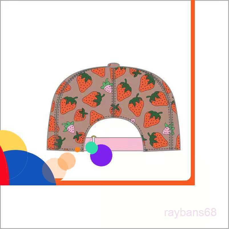 

8trawberry Baseball Caps Man's Cotton Cactus Classic Letter Ball Summer Women Sun Hats Outdoor Adjustable Snapback Cap13333995583, Strawberry