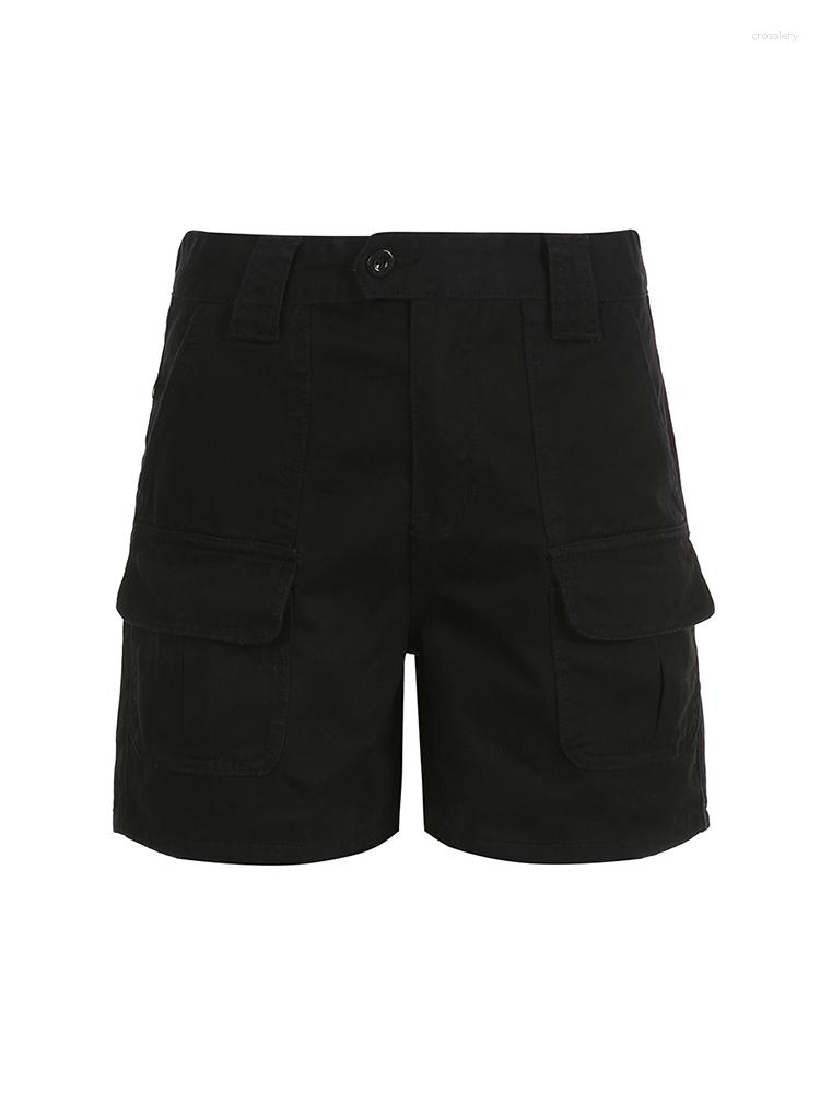 

Women's Jeans Women Black Cargo Denim Shorts Fashion Sexy Y2k Casual High Waist Streetwear Vintage Gothic Harajuku Korean Summer, Grey