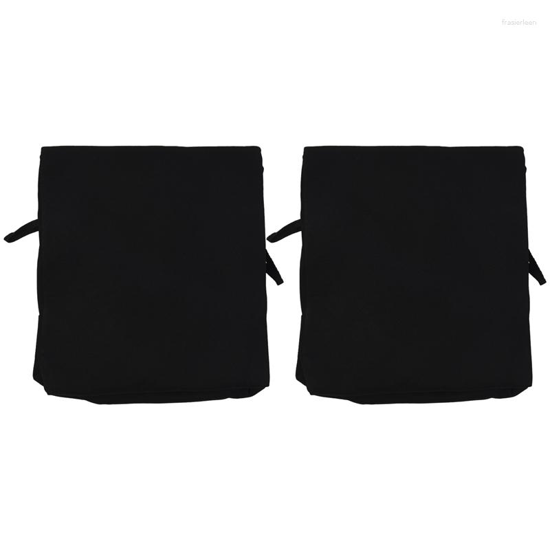 

Car Seat Covers 2Pcs Universal Cover Cushion Black