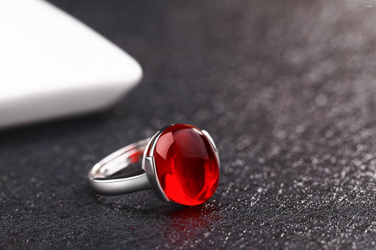 

Cluster Rings 925 Sterling Silver Gemstone Ring