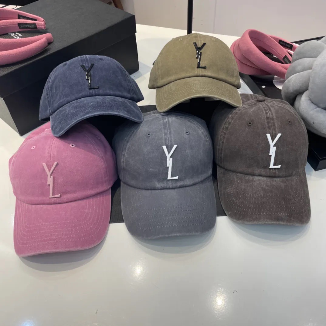 

Luxury designer baseball cap casquette men women embroidered sun hat fashion casual denim design fit hat beach travel, Brown