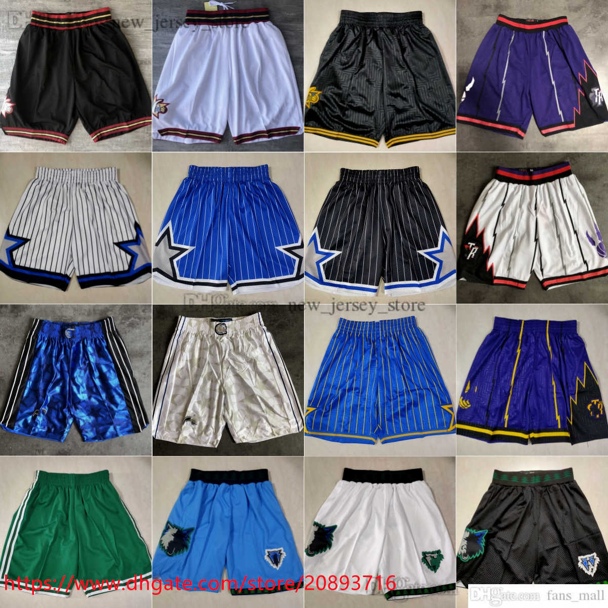 

Classic Retro Basketball Shorts Stitched Man Breathable Gym Training Beach Pants Baskeball Sweatpants Pant Pocket Short S-XXL Black White Blue, Retro shorts