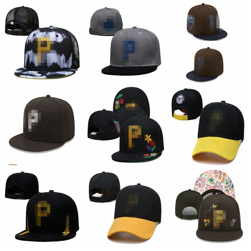 20 styles Piratess- P letter Baseball Caps Outdoor casual Casquettes chapeus men sports cotton summer fashion for Snapback Hats-image-914610901