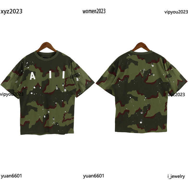 

Mens T-Shirts designers t shirts mens 100% cotton mens womens top quality casual tees Camouflage printing short sleeve New listing, Army green