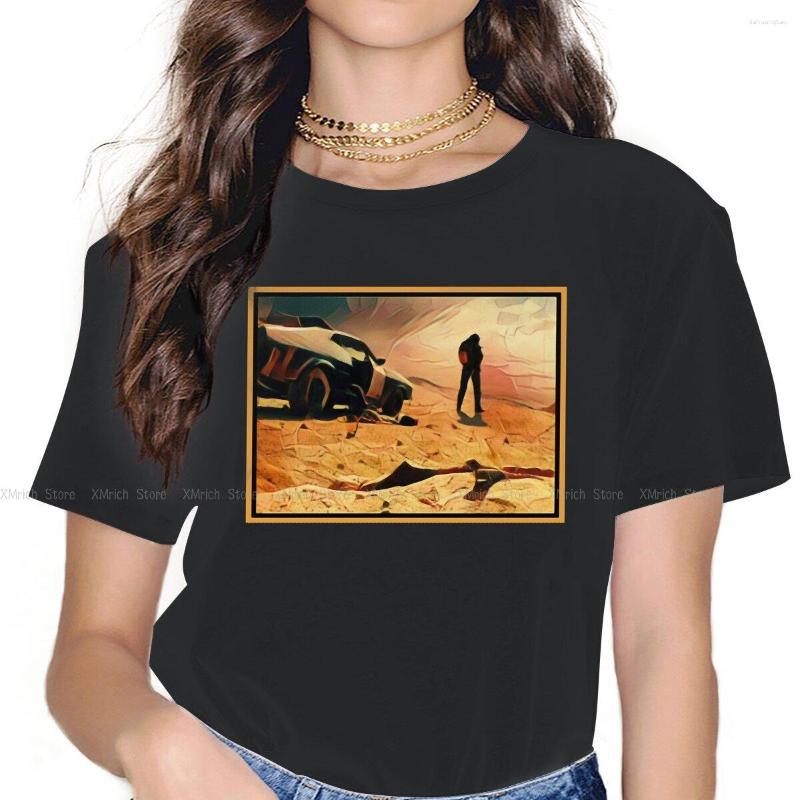 

Women' T Shirts Fury Road Women Shirt Mad Max Rockatansky Benno Swaisey Film Novelty Tee Short Sleeve Round Collar T-Shirt Gift Idea, White
