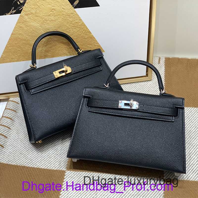 

Factory Wholesale 9A Quality Hrems kyllie shoulder Handbags of sale bag second generation mini handbag handmade wax thread palm print leather womens c With Logo, Elephant grey - (silver buckle) palm