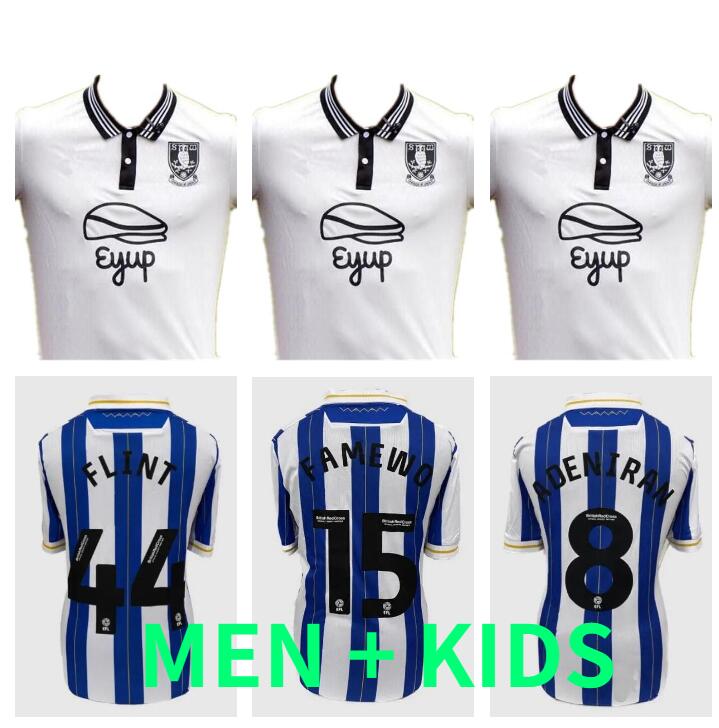 

23 24 Sheffield Wednesday soccer jerseys 2023 20224 Will Vaulks Callum Paterson Michael JAMES ADENIRAN FLINT FAMEWO HOME MAN JERSEY blue FOOTBALL SHIRT