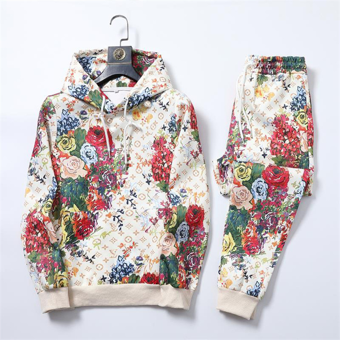 

Fashion Men Women Summer Sportswear Casual classic letter print men's long sleeve trousers Men's top Boys T-shirt Color clothing M-3XLW15