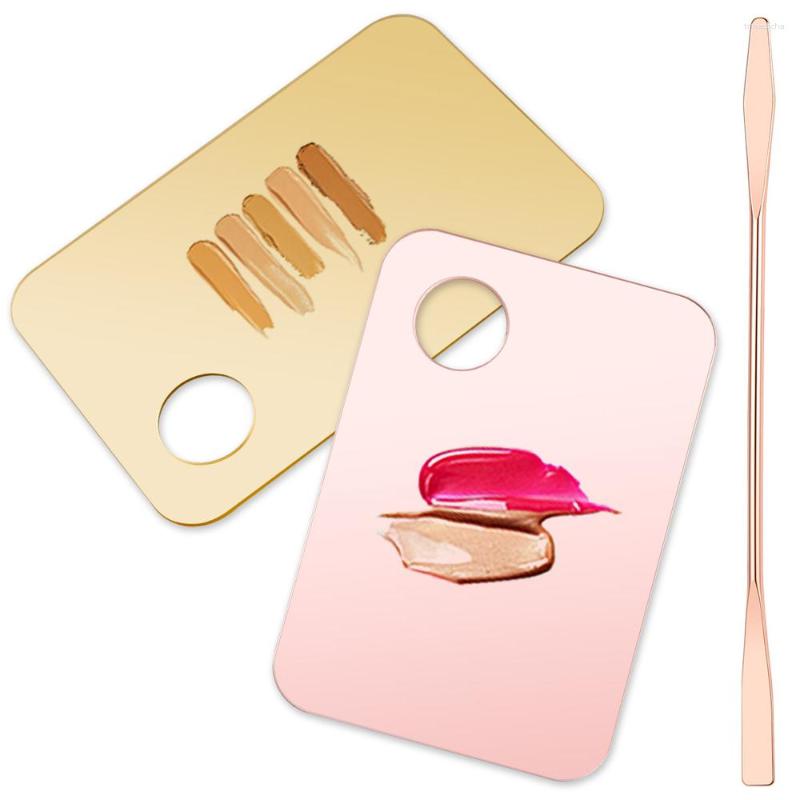 

Makeup Brushes Spatula Set Acrylic Palette Rod Gel Foundation Eye Shadow Mixing Cream Pigments Cosmetic Nail Art Manicure Tool