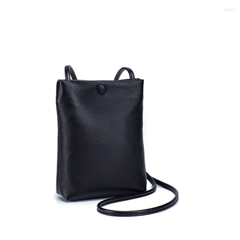 

Evening Bags Women PU Leather Handbags Female Large Capacity Shoulder Bag Phone Pocket Card Holders Fashion Crossbody For Girl Purse, Black