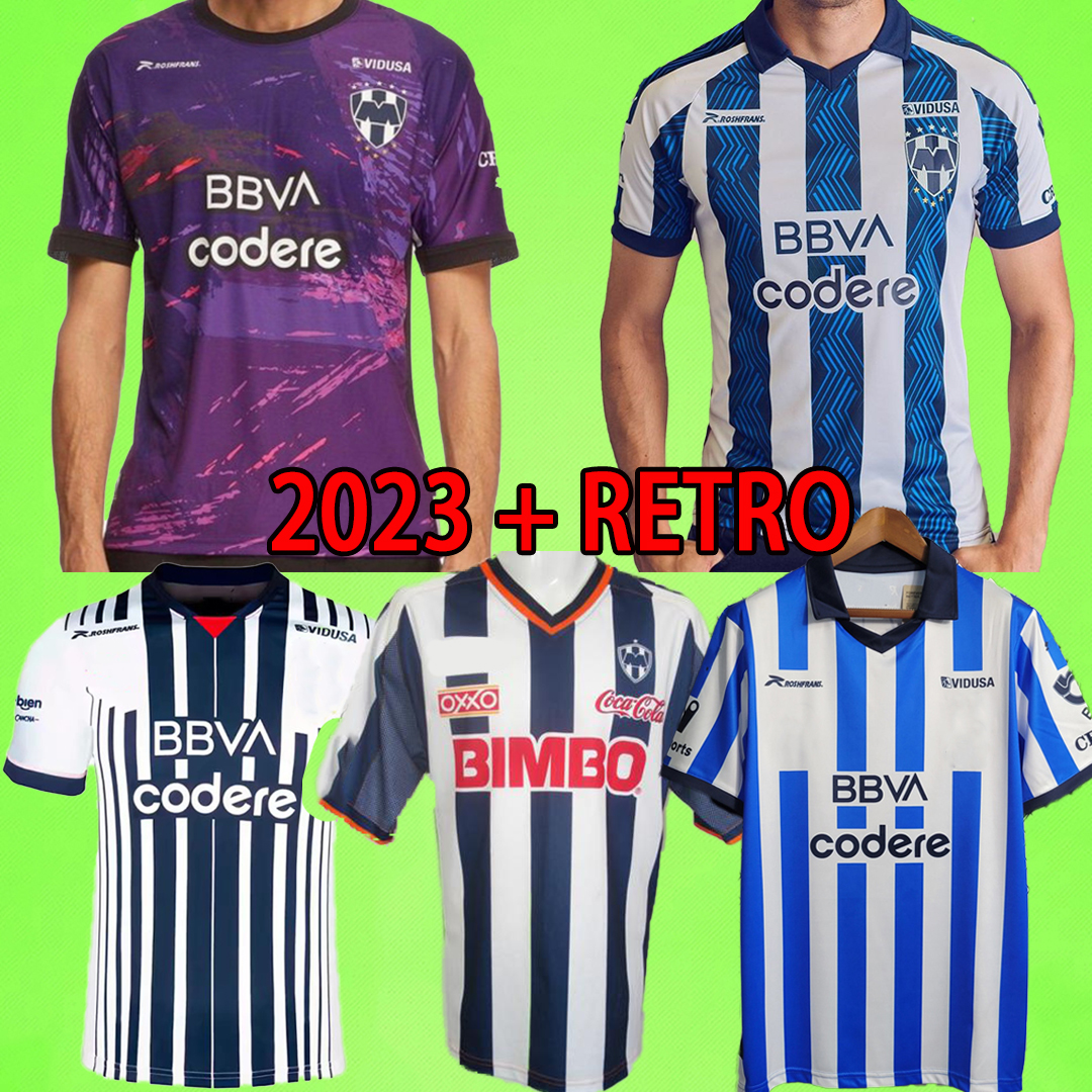 

2023 2024 Monterrey Soccer Jerseys 22 23 24 R.FUNES MORI M.MEZA J.CAMPBELL Football Shirt D.VERGARA 02 03 Camisetas de futbol retro 2002 2003 Special Edition home away, 2023 third