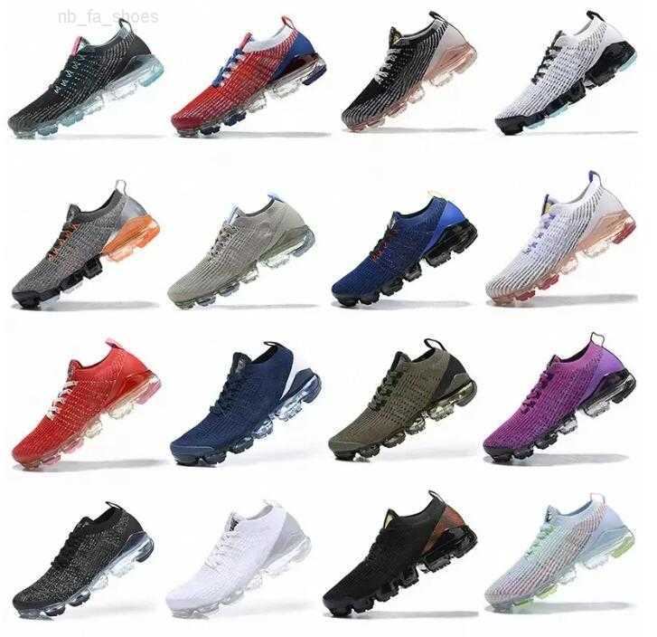 

Classic Vapores Max Plus Running Shoes Air Fly knit 2.0 3.0 Cushion Mens Triple Black Metallic Gold Zebra Sail Oreo Sapphire Blue Designer Sport Sneakers Trainers, 24