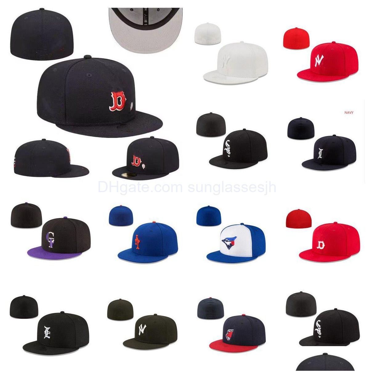 

Ball Caps Est Athletic Fitted Hats Snapbacks Hat Adjustable Football All Team Logo Sports Embroidery Cotton Closed Fisherman Beanies Dhsqz, As show