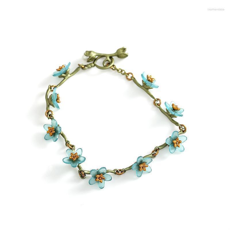 

Bangle Valley Not- Forget- Me Flower BraceletBangle Raym22