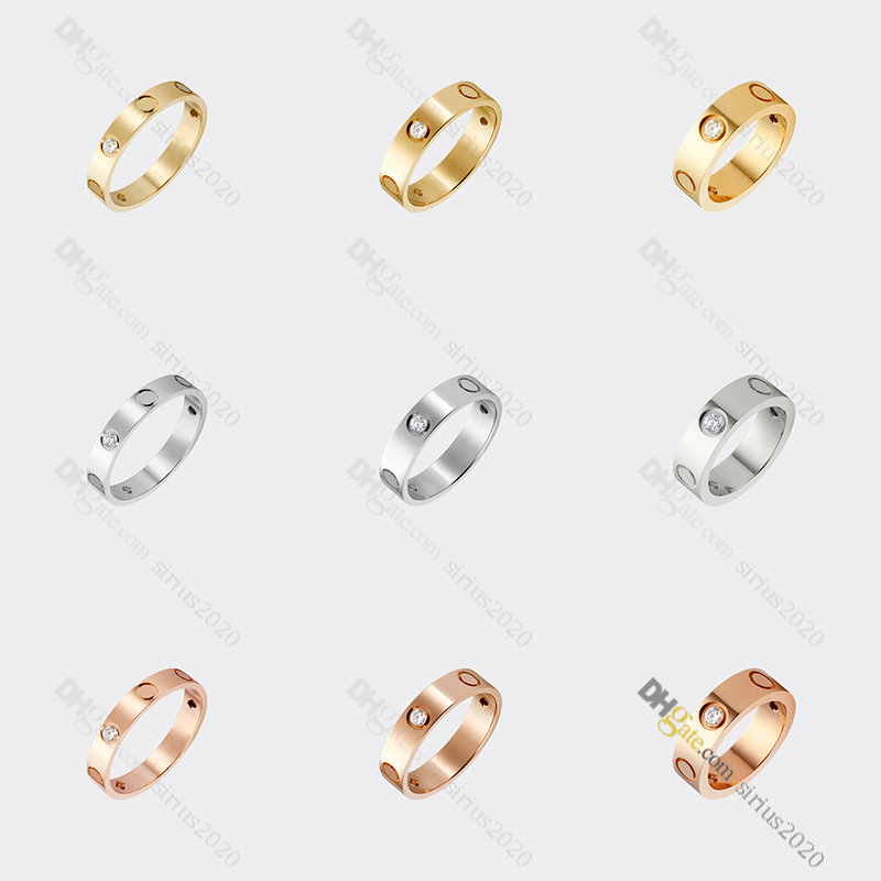 

love ring designer ring diamond ring Titanium Steel Ring Gold-Plated Never Fading Non-Allergic,Gold/Silver/Rose Gold; Store/21491608