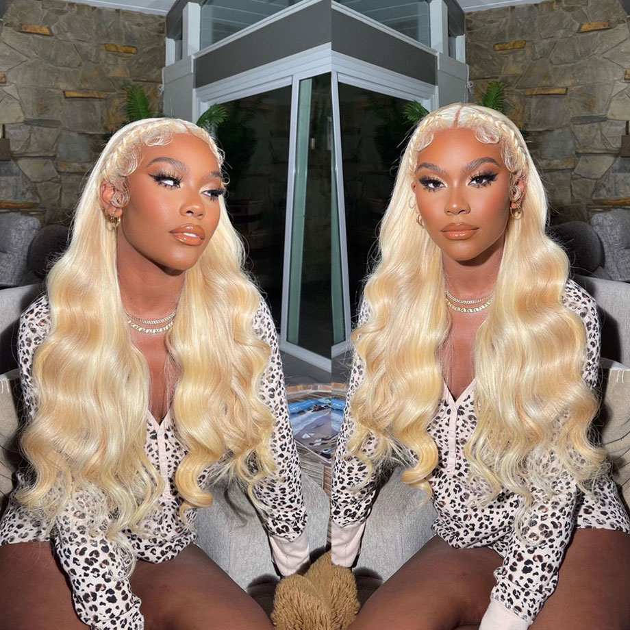 

28 Inch Blonde Lace Front Wig Human Hair Body Wave 13x4 Lace Frontal Human Hair Wigs 613 Hd Lace Frontal Wig Women Brazilian