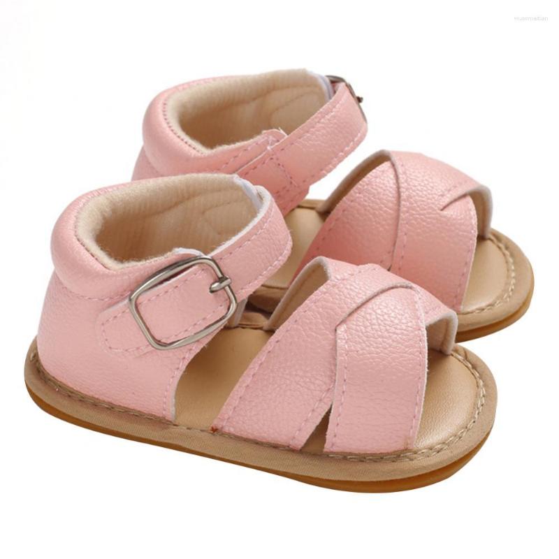 

First Walkers Girl Boy Baby Sandals Anti Slip Flat Toddler Prewalker Summer 2023, Blue