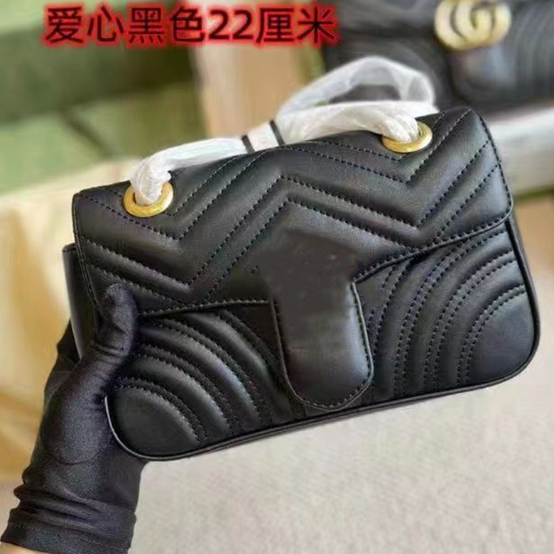 

Designers bags Fashion women Luxurys Crossbody bag Messenger lady messenger Bags Handbag woman Tote Satchel Purse black gold silver chain PU Leather purse wallet