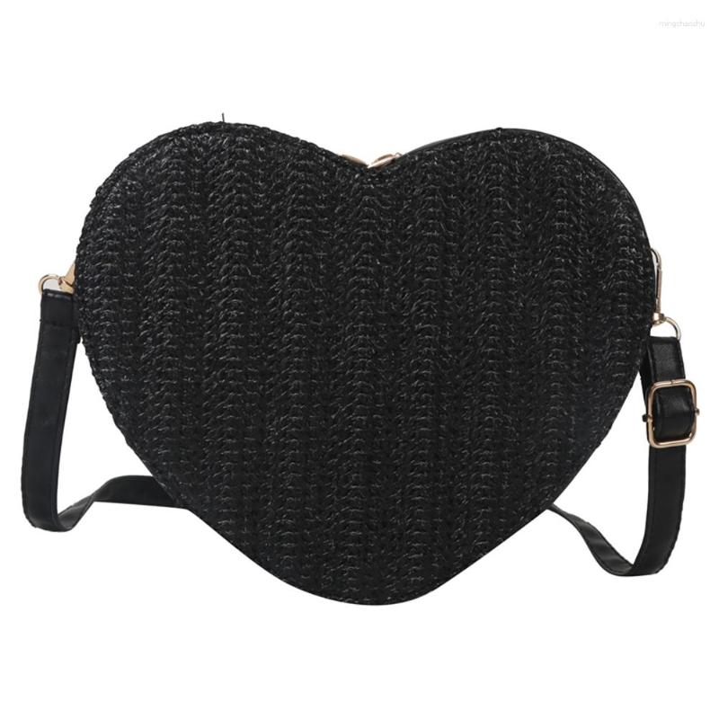 

Evening Bags Women Fashion Hobo Bag Large Capacity Straw Messenger Casual Zipper Lightweight PU Solid Color Ins For Travel Vacation Daily, Brown