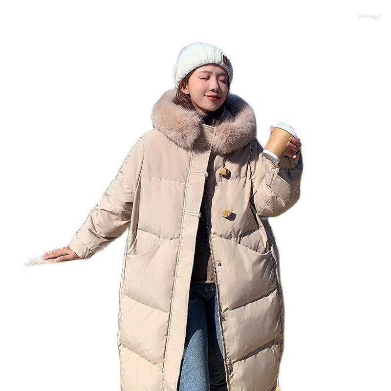 

Women' Trench Coats Winter Jackets For Women 2023 Korean Fashion Mid-Length And Loose-Fitting Thin Cotton Jacket Female Coat, Beige