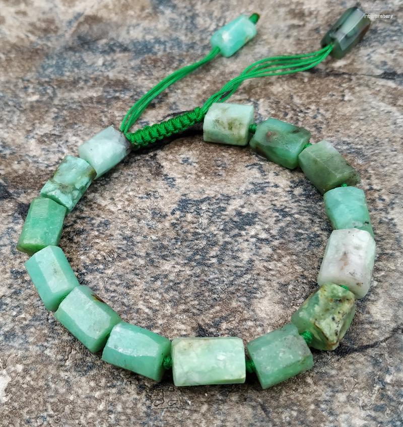 

Link Bracelets Natural Australia Jades Beads Adjustable Bracelet M0129