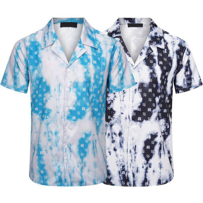 

Men's Plus Tees & Polos Street trend short sleeve men's T shirt high street shirt unisex T shirt round neck letter print student sweatshirt r5t55f5