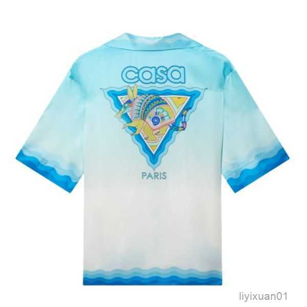 

Casablanc Designer Men t Shirt Set Masao San Print Mens Casual and Short Womens Loose Silk High Quality Tees Free Transportation Tshirt 8 08BC, 17