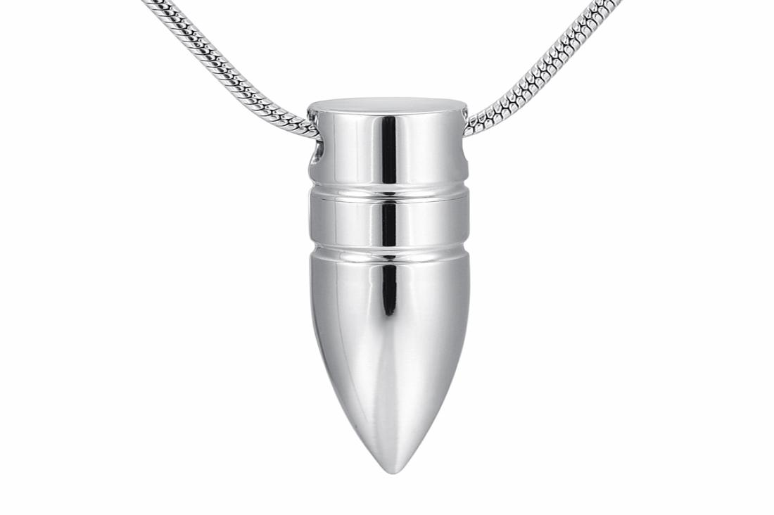 

IJD9891 New Arrival ManMale Memorial Ashes Keepsake Urn Pet Human Bullet Cremation Urn Pendant Necklace for Ashes Hold Jewelry6825056