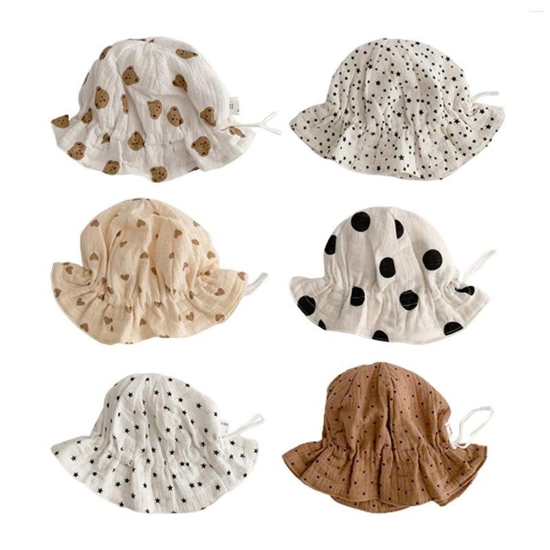 

Berets Caps Cute Headgear Child Hat For Boys Borns Children White