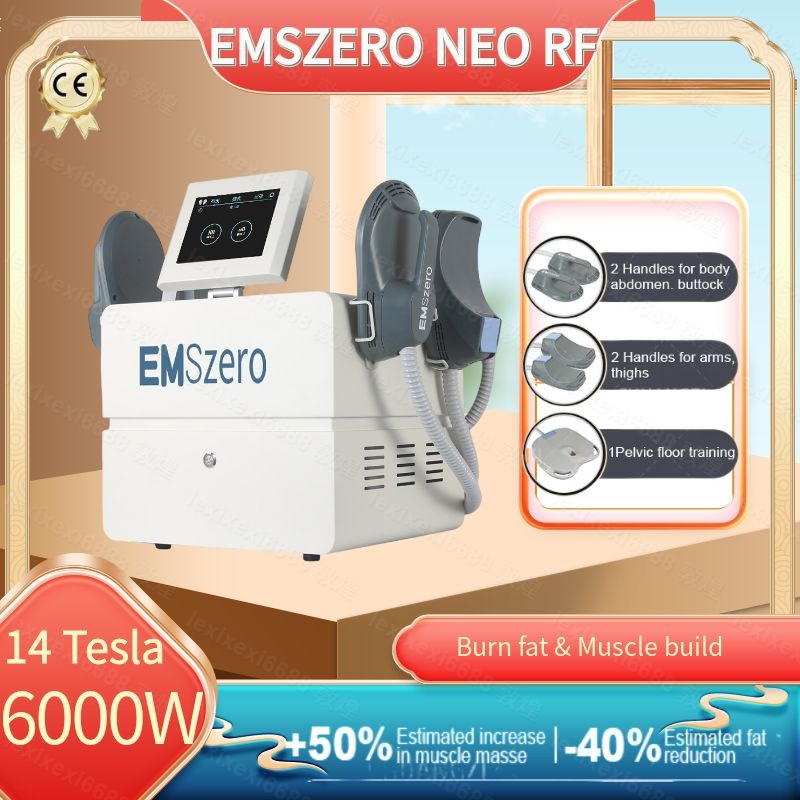 

Portable EMSzero 14 Tesla Fat Reduction emslim neo Postpartum Recovery 4 Head Rf Ems Pro Max Ems Electromagnetic Shaping Machine