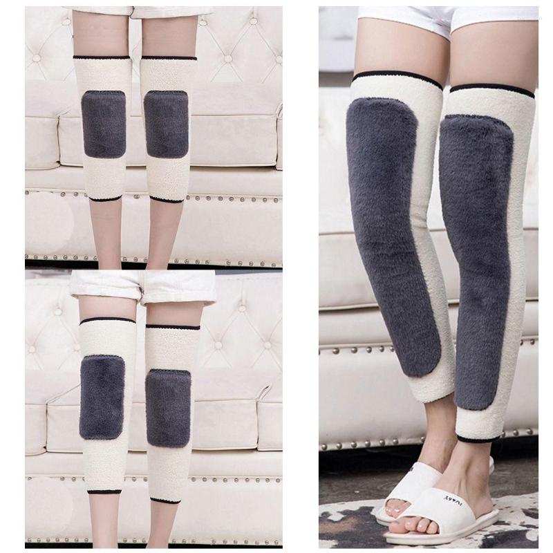 

Knee Pads Leg Warm Breathable Prevent Arthritis Winter Warmer Supplies Anti Cold Plus Velvet Warmers