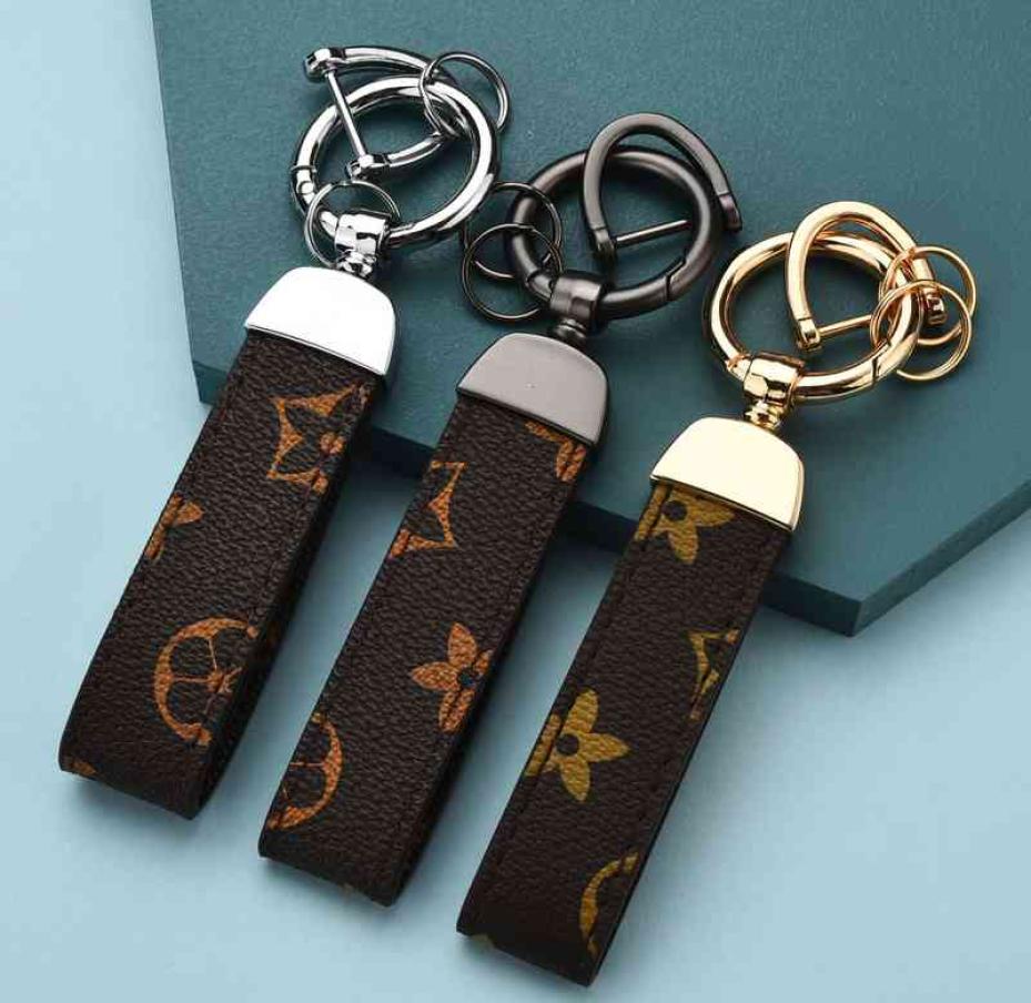 

New leather car high grade key chain ring men039s waist pendant Pendant2743056