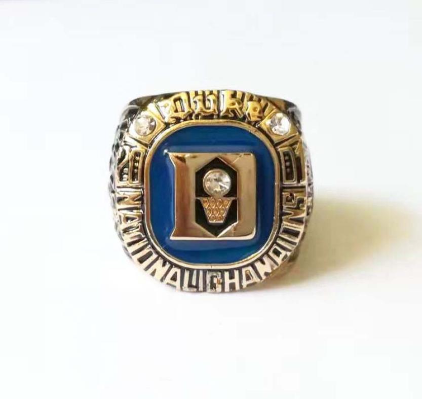 

2001 Duke Blue Devils Krzyzewski College Basketball National Championship Ring9075608