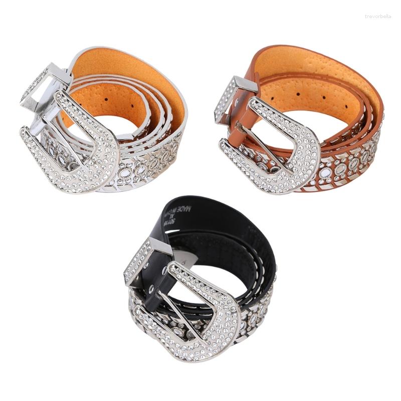 

Belts Fashion Adult Adjustable Pin Buckle Waist Belt With Multi-color For Woman Commute D5QB, Black