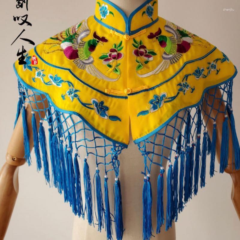 

Scarves Chinese Drama Yue Peking Costume Shawl Costumes Accessories China Ancient Embroidery