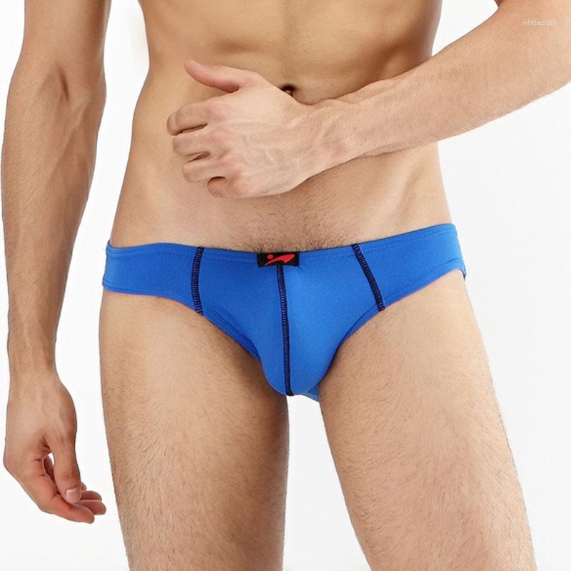 

Underpants 2023 Sexy Underwear Men Breathable Nylon Briefs For Cuecas Brand LONJO Fashion Shorts Soft Clothes, Blue
